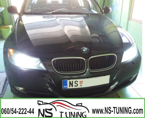 BMW E90 XENON ugradnja H7 D1S,novi sad